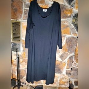 Anthony Richard's black long sleeve maxi dress